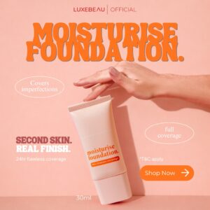 LuxeBeau Moisturise Foundation Tube